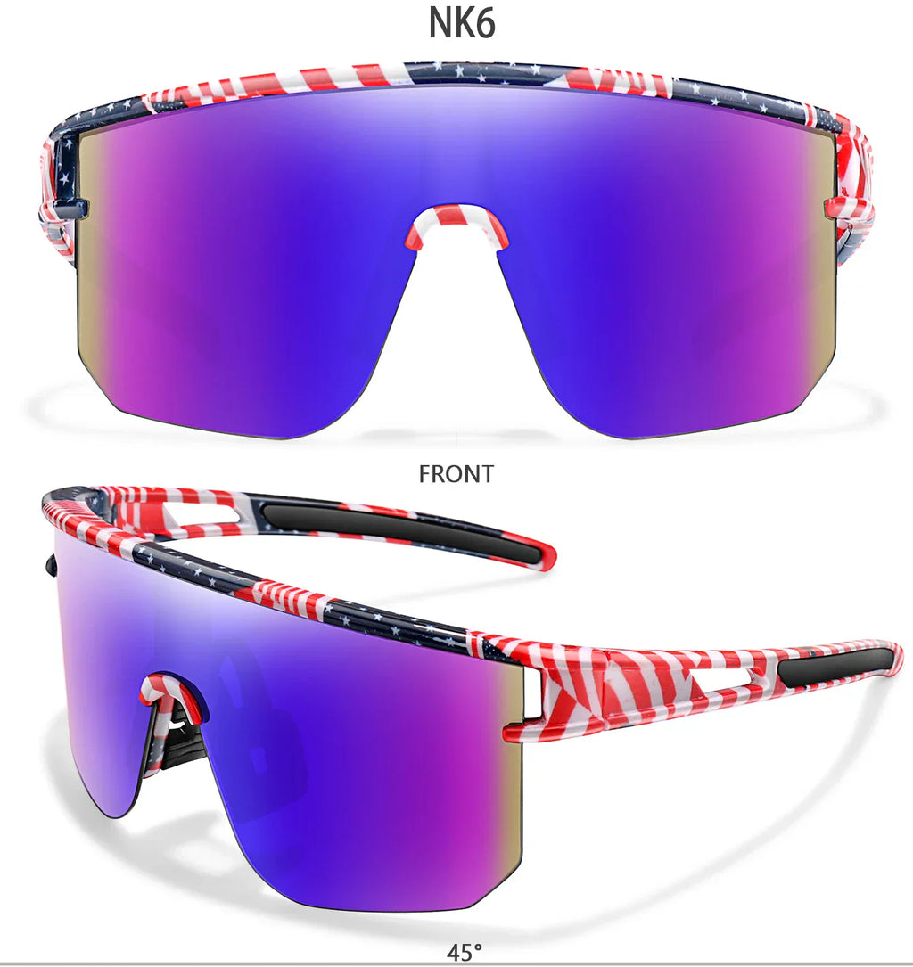 3-8 Years Old Brand Kids Cycling Sunglasses Boys Girls Outdoor Baseball Bike Bicycle Sport Eyewear Youth Gift UV400