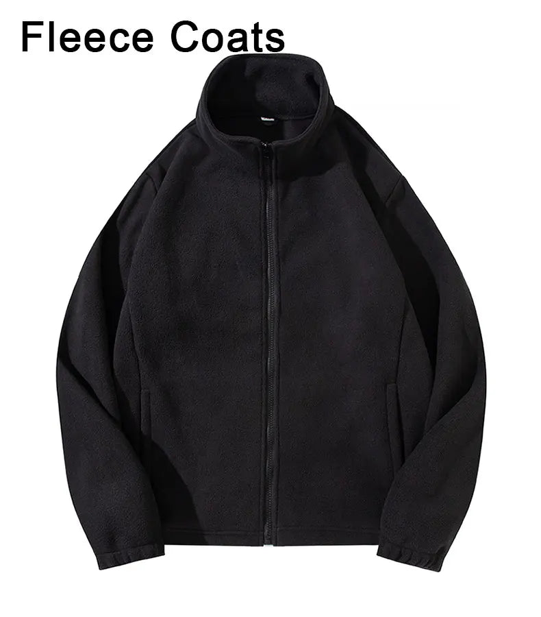 Women Three-in-One Detachable Autumn Winter Outdoor Climbing Windbreaker Windproof Waterproof Fleece Lined Jacket Coat Man Coats