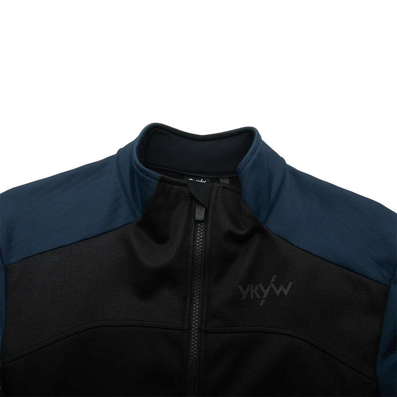 Winter -5-10℃ Men Thermal Fleece Cycling Jacket Waterproof Windproof Bicycle Jersey Bike Pro Race Clothing Mtb Cycling Tops