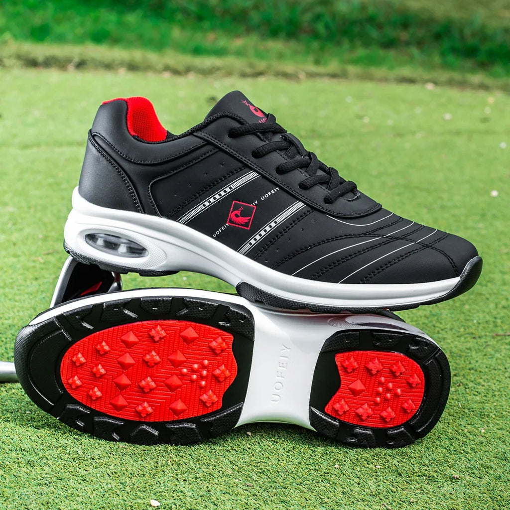 Men Golf Shoes Casual Breathable Waterproof Non-slip Golf Outdoor Training Shoes