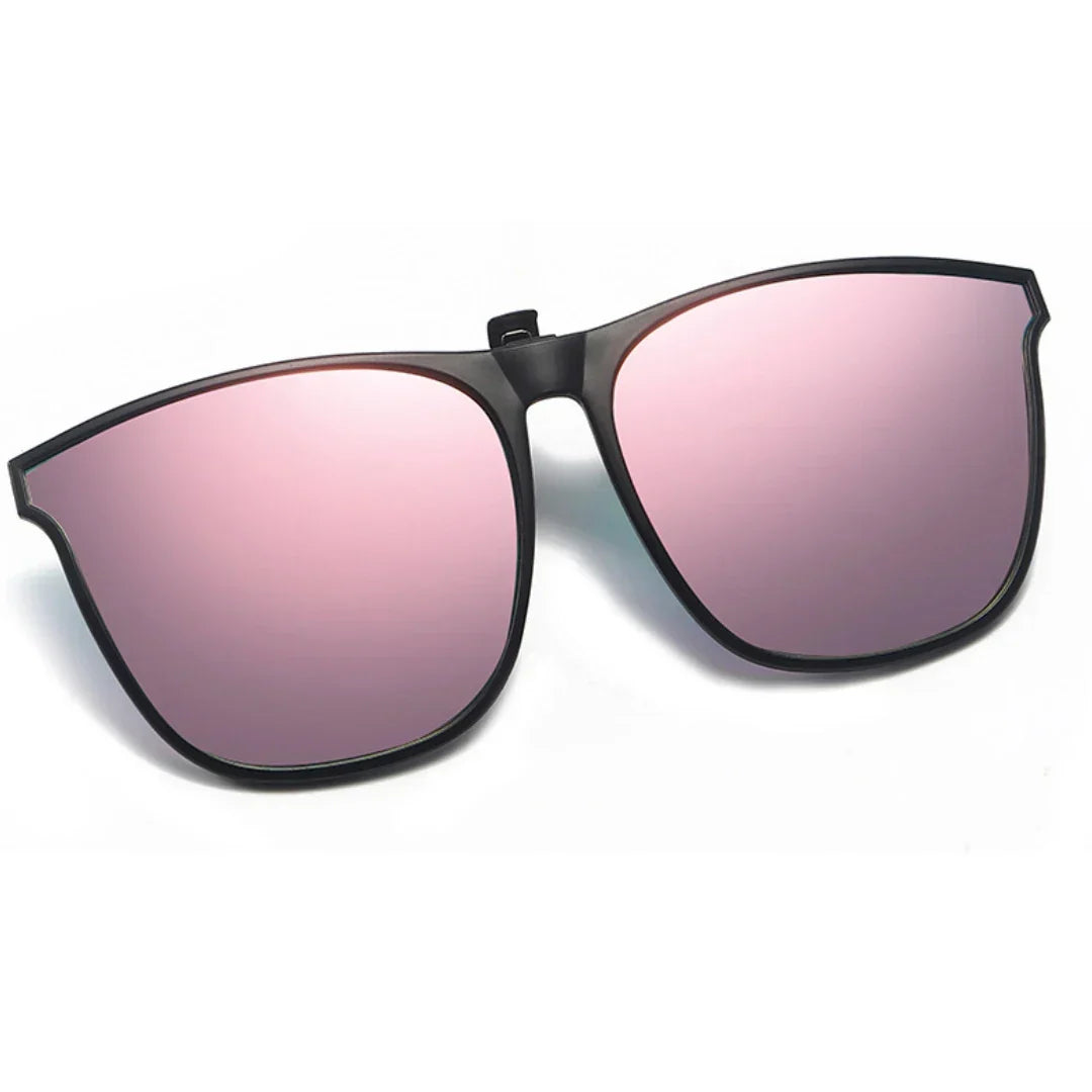 New PC Clip Sunglasses for Outdoor Fishing and Driving. Clip Sunglasses for Day and Night Use.