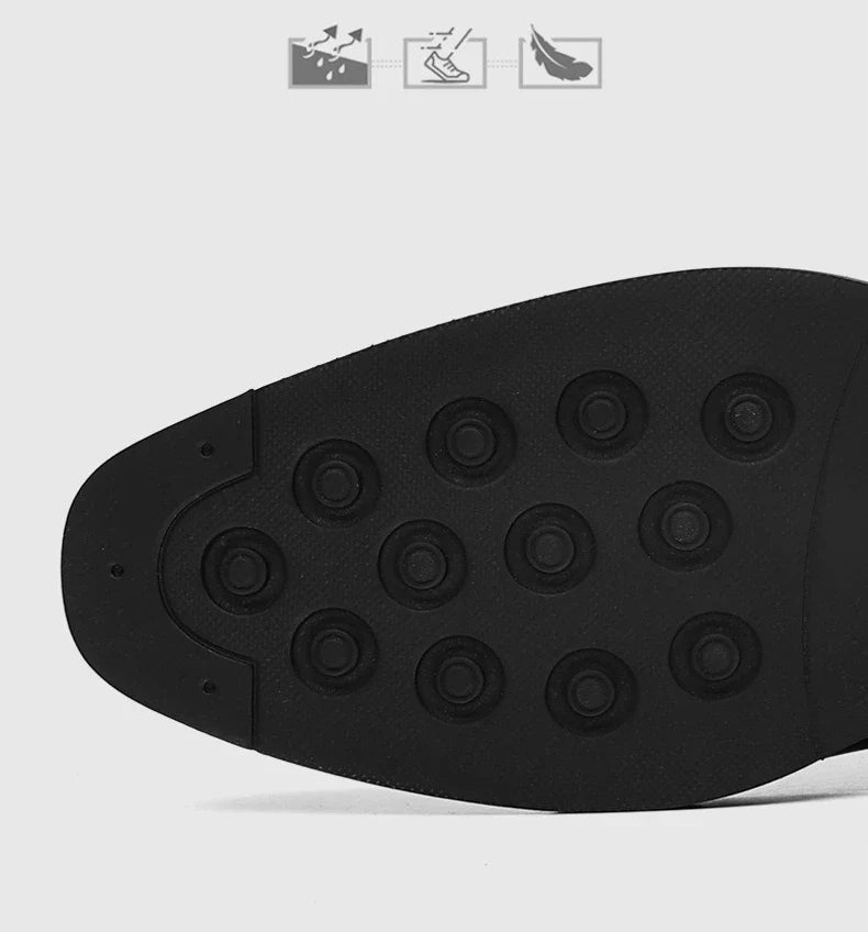 Solid Color New Dress Shoes for Men Lace Designer Fashion Wedding Derby Shoes Male Spring Autumn Business Casual Shoe Man