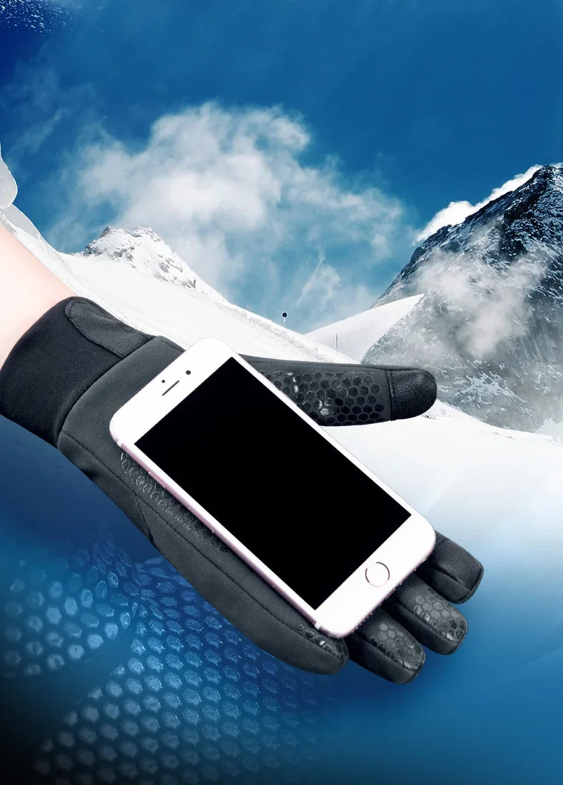 Ultralight Portable Winter Waterproof Warm Three Piece Down Hat Gloves Shoe Covers Hiking Camping Clothing Equipment