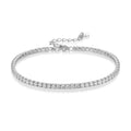 1.5/2/3mm Moissanite Tennis Bracelets for Women 925 Sterling Silver Plated 18k White Gold GRA Certified Dainty Bracelet