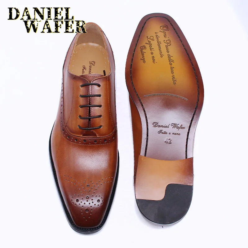 Men's Luxury Dress Shoes – Premium Leather Formal Footwear for Business & Events