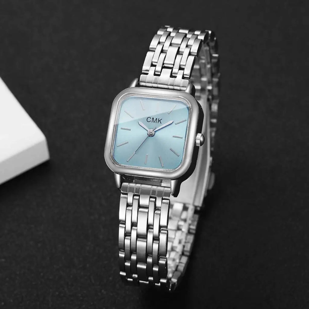 Fashion Square Women Watches Simple Ladies Quartz Wristwatch Reloj Mujer（Without Box）