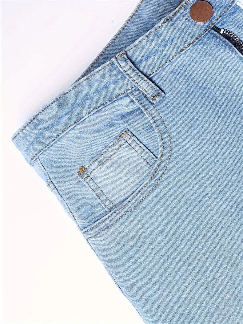 Classic Design 2026 Men's Jeans Light Blue Stretch Skinny Casual Denim Trousers Brand Clothing Streetwear  Fashion Male Pants