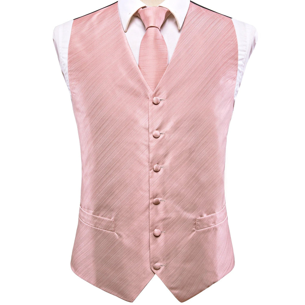 Dark Purple Men Vest Elegant Silk Paisley Jacquard Waistcoat Jacket NeckTie Hanky Cufflinks for Men Business Party Hi-Tie