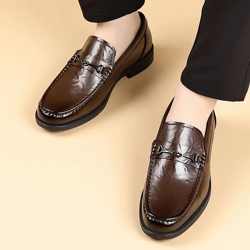 Fashion Style Man Casual Shoes Comfortable Luxury Loafers Leisure Walk Men Slip on Flats All-match Male Business Shoes Moccasins