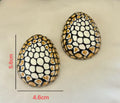 Baroque Pearl Eye Earrings