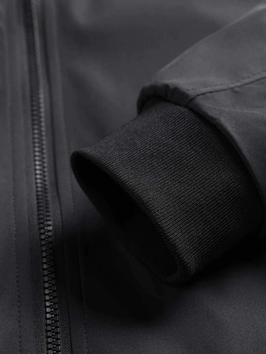 Men's Spring and Autumn Thin Casual Jacket Solid Color Stand Collar Cardigan Jacket Men's Outdoor Sports Casual Versatile Top