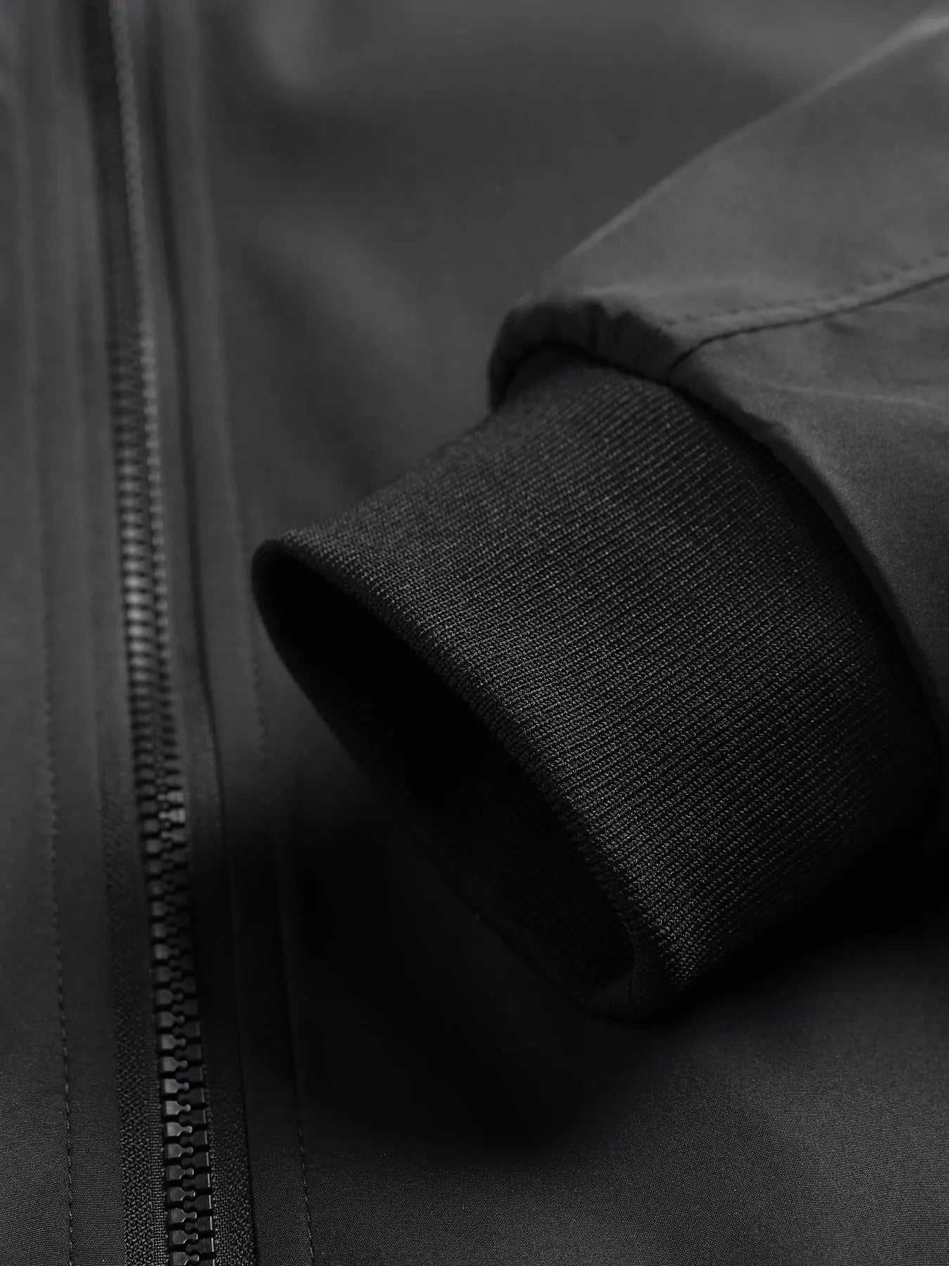 Men's Spring and Autumn Thin Casual Jacket Solid Color Stand Collar Cardigan Jacket Men's Outdoor Sports Casual Versatile Top