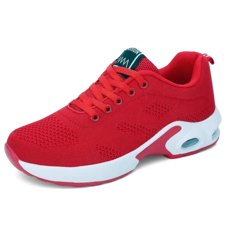 Sports Shoes for Women Spring White Breathable Casual Sneakers Summer Breathable Air Cushion Running Zapatillas Mujer Girl Shoes