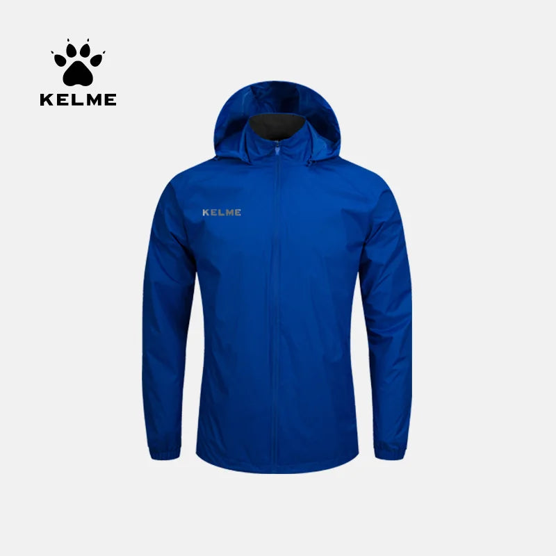 Men's Waterproof Jacket  Windbreaker Soccer Training Lightweight  Training  Outwear Quick Dry Coat  8163WT1001