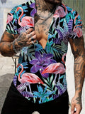 Men's Vocation Lapel Camisa Oversized Hawaiian Shirts
