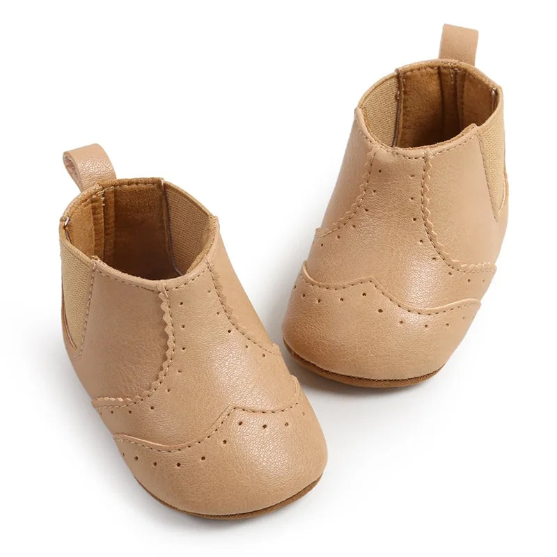 Citgeett Autumn Infant Baby Girls Boots Soft Sole Non-slip First Walker Shoes for Fall Winter