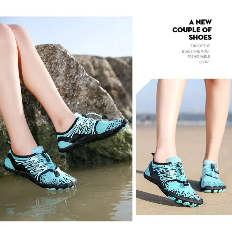 Men Women Barefoot Outdoor Sports Aqua Shoes Quick-dry Beach Swimming Fitness Wading Hiking Cycling Water Sneakers shoes