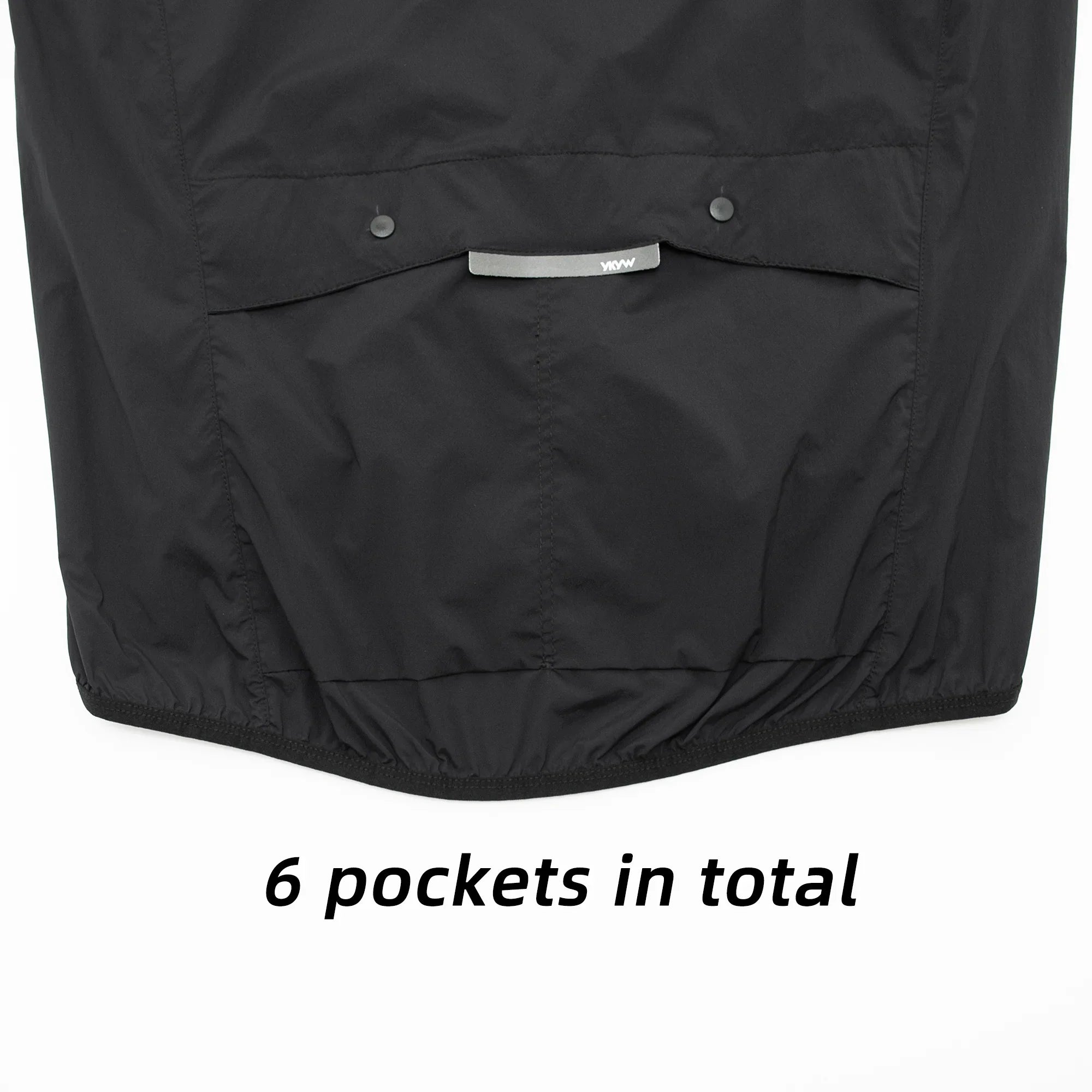 Men's Cycling 2-in-1 Jacket Waterproof Windproof Bicycle Jersey 6 pockets breathable Road Bike Gilet MTB Riding Clothes