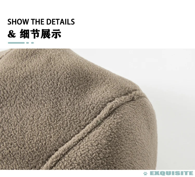 2024 Autumn/Winter New Men's Fleece Jacket With Thickened And Plush Youth Hoodie Jacket Casual Fashion Jacket Cotton Jacket