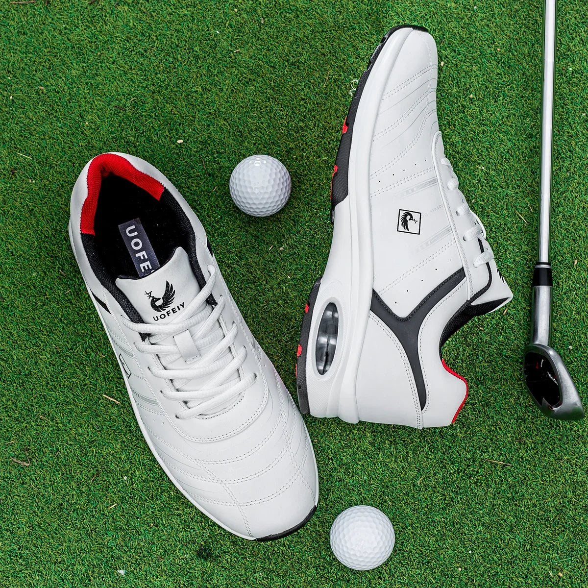 Men Golf Shoes Casual Breathable Waterproof Non-slip Golf Outdoor Training Shoes