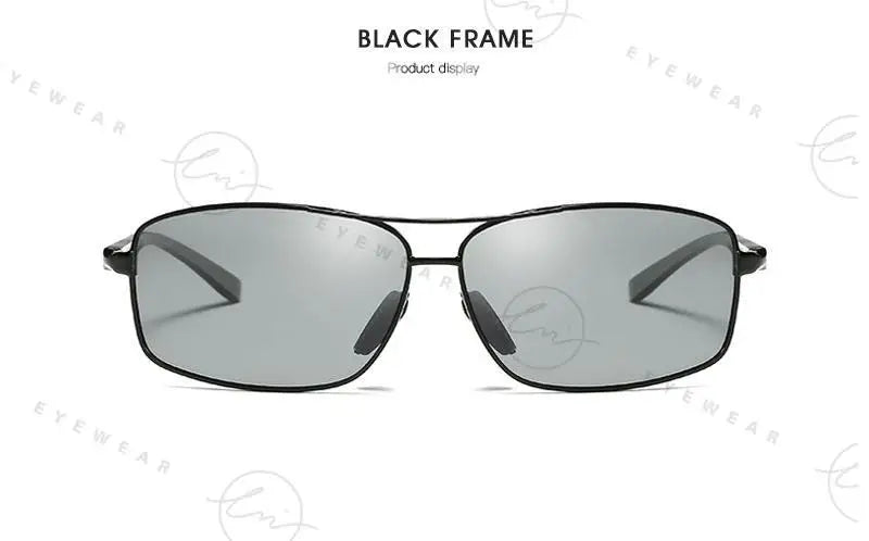 Classic Photochromic Sunglasses Polarized Man Day Night Vison Glasses Woman Chameleon Lens For Driving Goggles Male